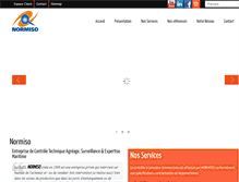 Tablet Screenshot of normiso.com